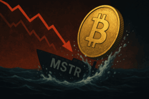 Bitcoin Could Crash 50%, Pushing MSTR ‘Underwater,’ Legendary Trader Warns
