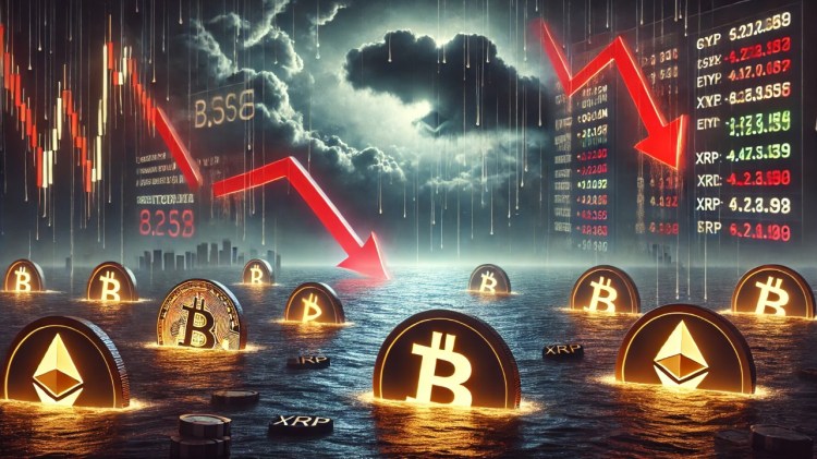 What’s Driving The Drop? Bitcoin, Ethereum, And XRP Struggle Amid Market Uncertainty