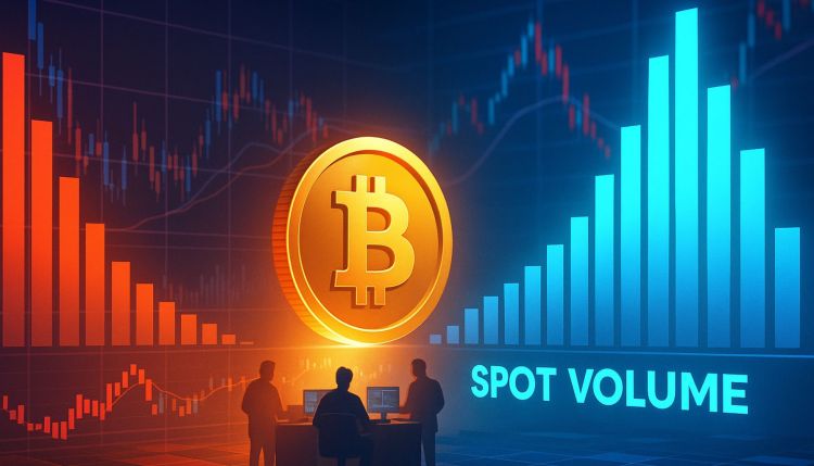 Bitcoin Records Over $300B Spot Volume In October – Investors Shift Away From Leverage