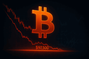 Bitcoin Could Drop To $97,500 If This Key On-Chain Level Fails, Glassnode Warns