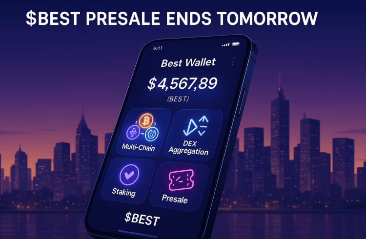 Best Wallet Token’s $17.6M Presale Ends Tomorrow as It’s Your Last Chance to Join