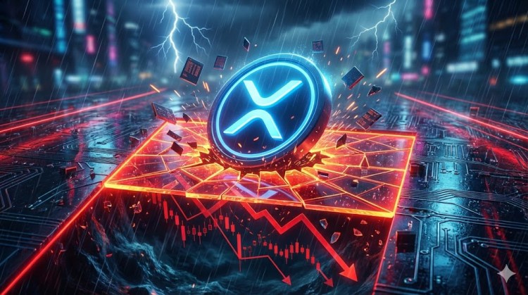 XRP Price Slides Under Support, Bearish Continuation Signals Emerge