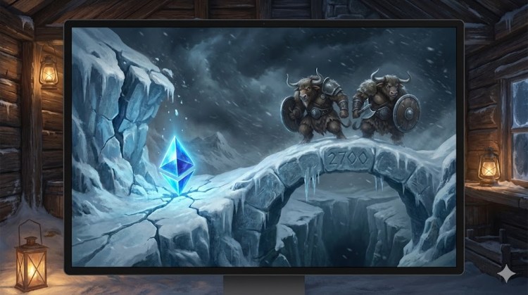 Ethereum Price Dumps To $2,700, Bulls Scramble To Defend Support