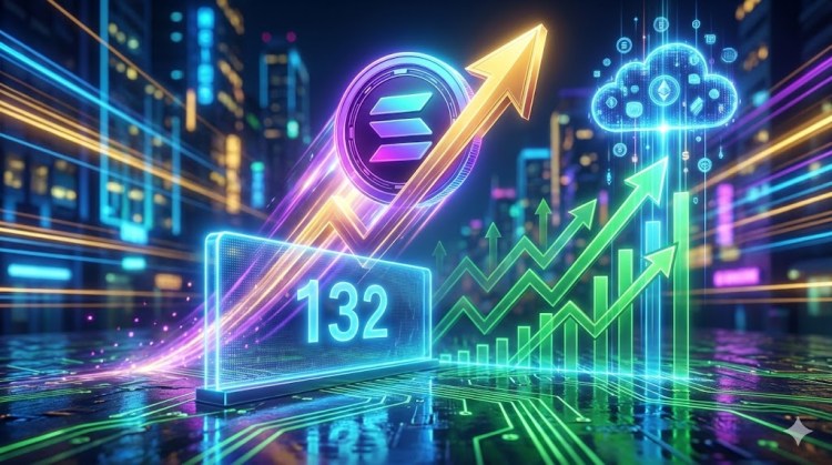 Solana (SOL) Reclaims 132 Level, Momentum Turns Sharply Bullish