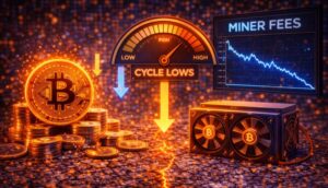 Bitcoin Miner Fees Remain Near Cycle Lows: What Does This Signal?