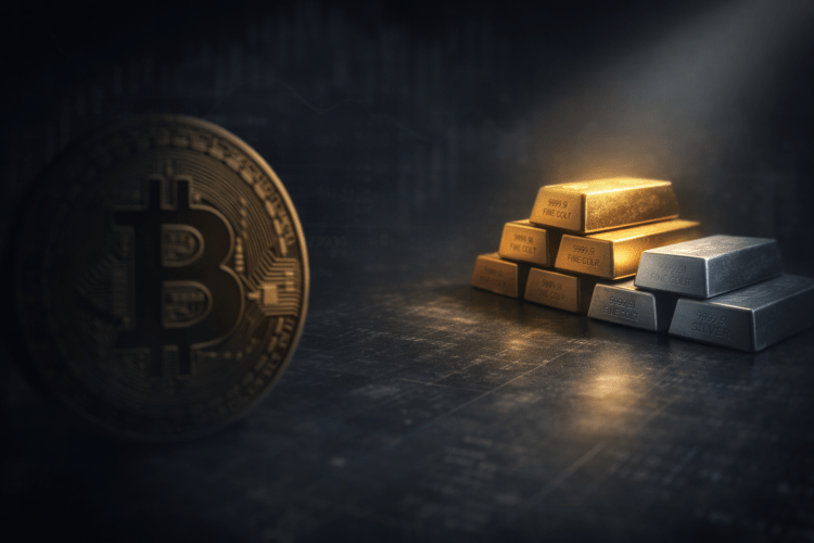 Bitcoin Social Interest Fades As Retail Chases Gold, Silver Hype