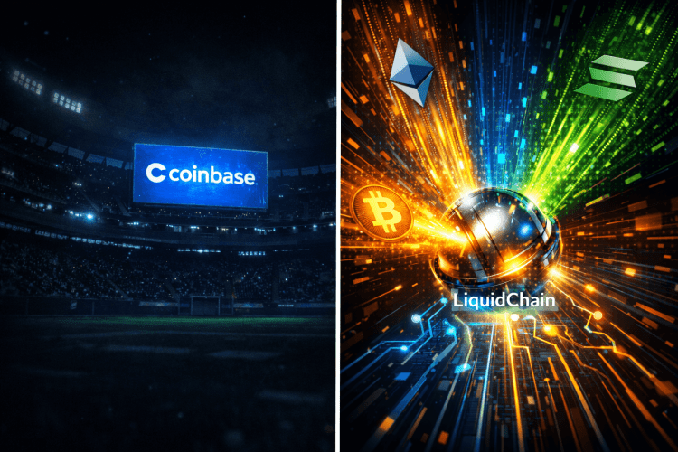 Only Coinbase Featured During This Year’s Super Bowl, as LiquidChain’s Presale Turns Heads