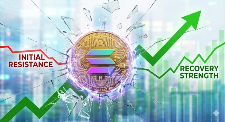 Solana (SOL) Recovery Shows Strength After Breaking Initial Resistance Level