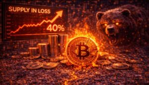 Bitcoin Bear Market Signal Emerges: Supply in Loss Rises Above 40%