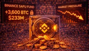 Binance SAFU Fund Adds 3,600 Bitcoin ($233M) As Market Faces Pressure