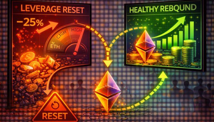 Ethereum’s Leverage Reset Clears The Path For A Healthy Rebound – Analyst