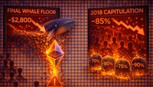 Ethereum Breaks Fhe Final Whale Floor In A 2018-Style Capitulation: What To Expect