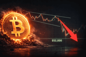 Bitcoin Risks Drop To $52,000, Veteran Analyst Aksel Kibar Says