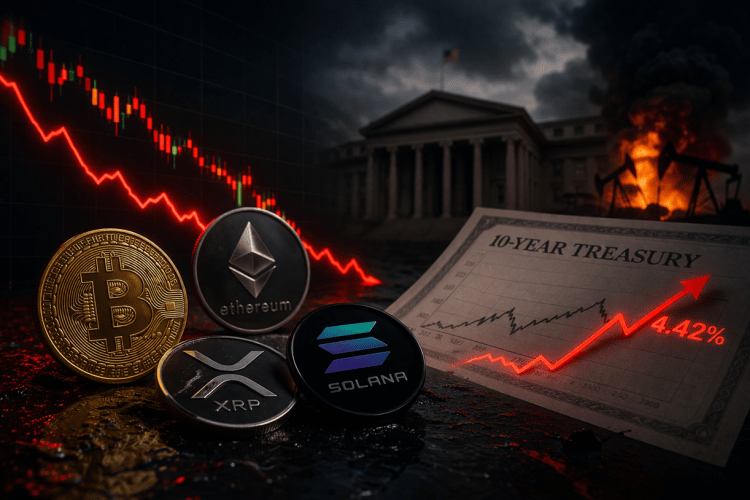 Crypto Prices Under Pressure As Bond Market Stress Overtakes Oil Shock