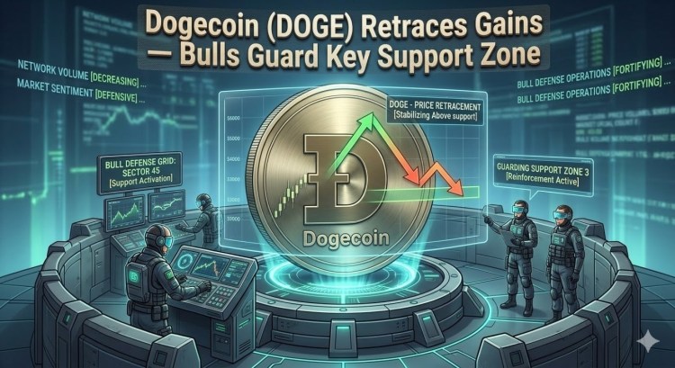 Dogecoin (DOGE) Retraces Gains — Bulls Guard Key Support Zone