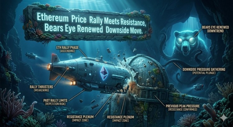 Ethereum Price Rally Meets Resistance, Bears Eye Renewed Downside Move