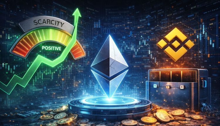The $2,050 Pivot: Ethereum Scarcity Index Turns Positive As Binance Supply Tightens