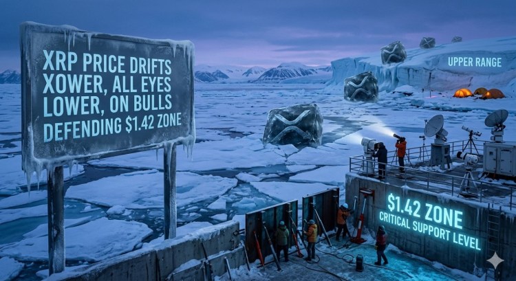 XRP Price Drifts Lower, All Eyes on Bulls Defending $1.42 Zone