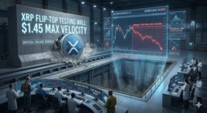 XRP Price its Wall at $1.45, Downside Risks Begin Building
