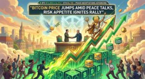 Bitcoin Price Jumps Amid Peace Talks, Risk Appetite Ignites Rally