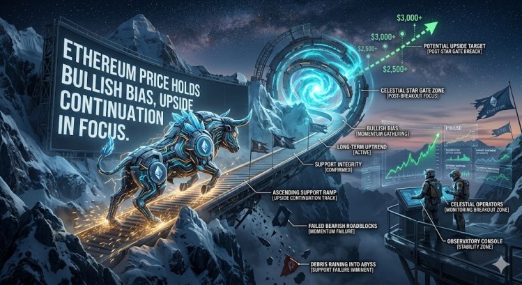 Ethereum Price Holds Bullish Bias, Upside Continuation in Focus