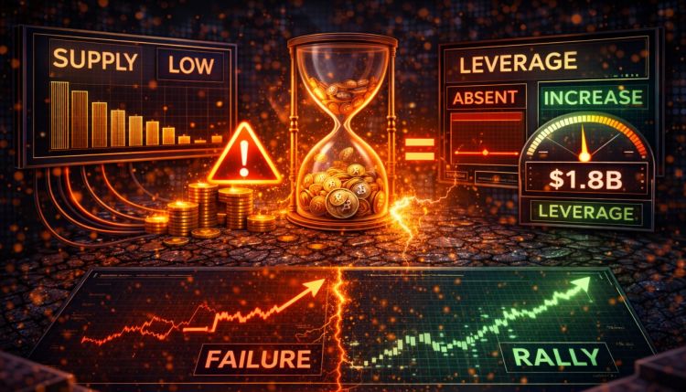 XRP Supply Is Thinning and Leverage Is Absent. Learn What Happens When One Of Those Changes