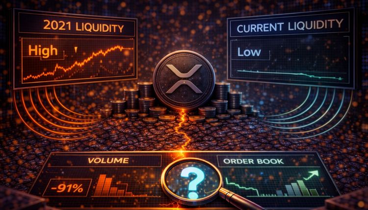 XRP Has Not Been This Illiquid Since 2021: The Setup Nobody Is Talking About