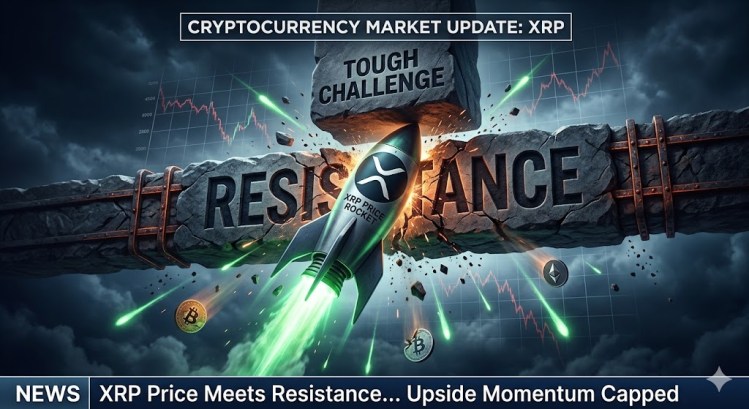 XRP Price Meets Resistance, Tough Challenge Caps Upside Momentum