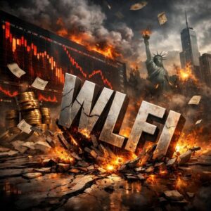 WLFI Crashes 13% To All-Time Lows Amid Growing Liquidation Fears For World Liberty Financial