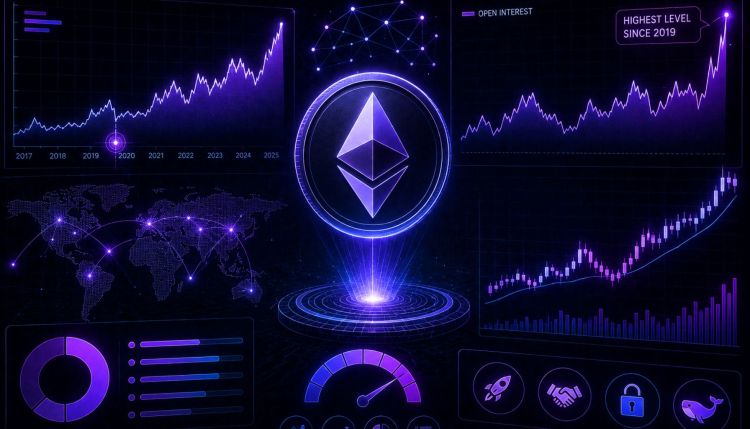 Ethereum Flashes A Rare Signal As Open Interest Reaches Highest Level Since 2019