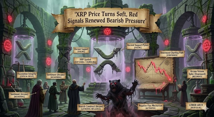 XRP Price On Shaky Ground As A New Selloff Threatens