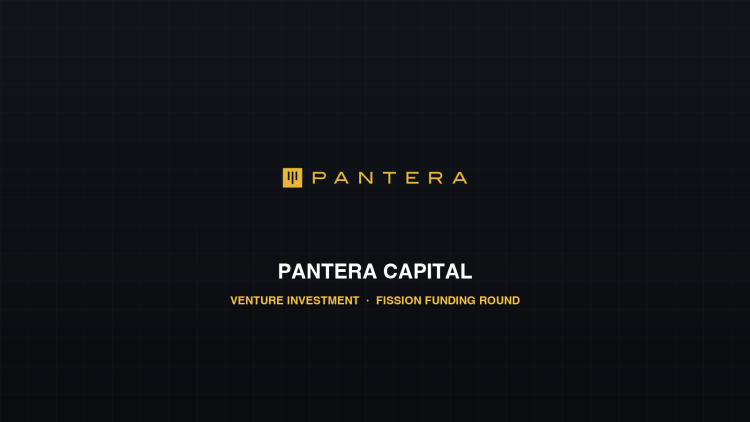 Pantera Leads $10 Million Fission Funding Round To Solve Tokenized Fund Liquidity Problem